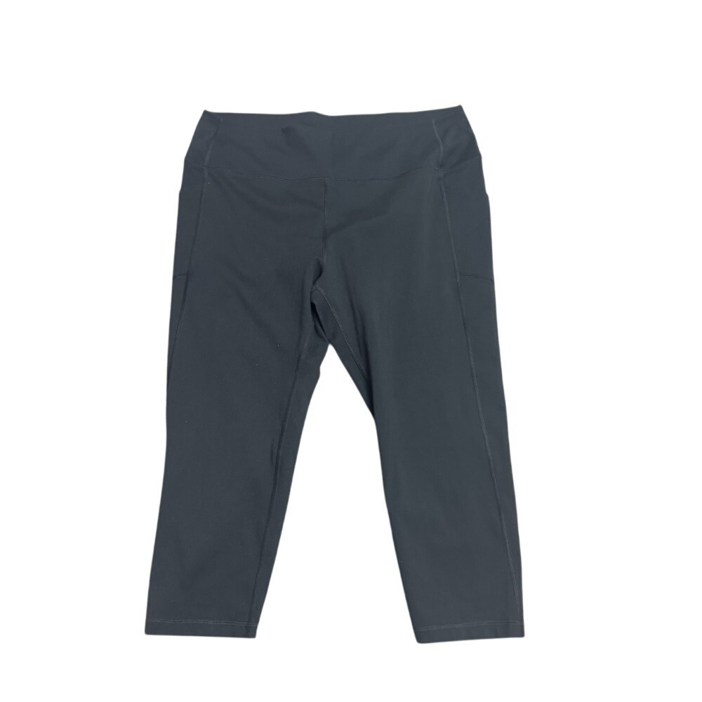 GapFit Capri Leggings with Pockets High Rise‎ Athletic XXL Black